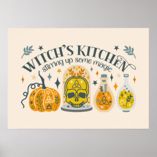 Poster Cozinha de bruxas