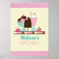 Cozinha Personalizada de Tratamentos de sorvetes