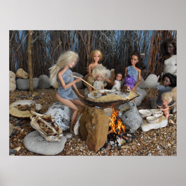 Poster Cozinhar para a tribo (Frente)