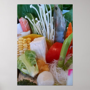 Poster Cozinhar saudável