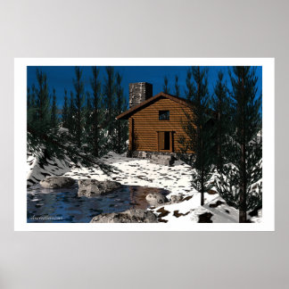 Poster Cozy Cabin