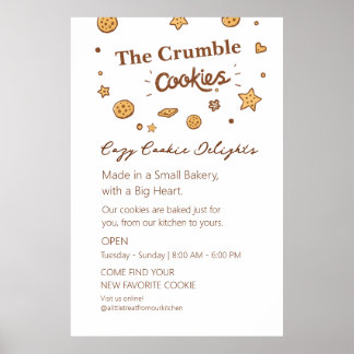 Poster Cozy Cookie Delights