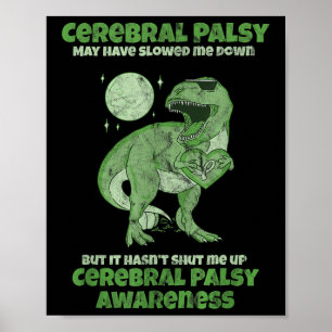 Poster Cp Dano Cerebral Dinossauros Cutes Crianças Dinoss