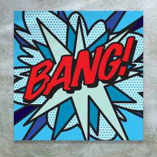 Poster CQ Book Pop Art BANG
