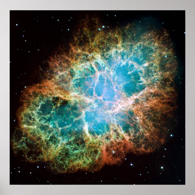 Pôster Crab Nebula (Frente)
