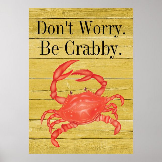 Pôster Crabby ... - SRF (Frente)
