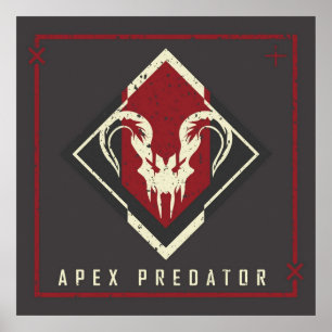 Poster Crachá de Realização do Predator Apex