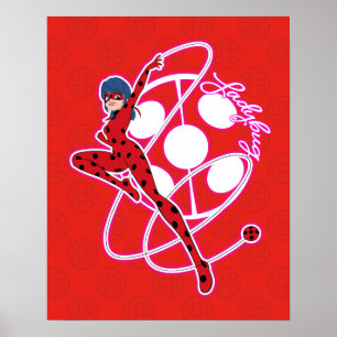 Poster Crachá Ladybug Miraculoso