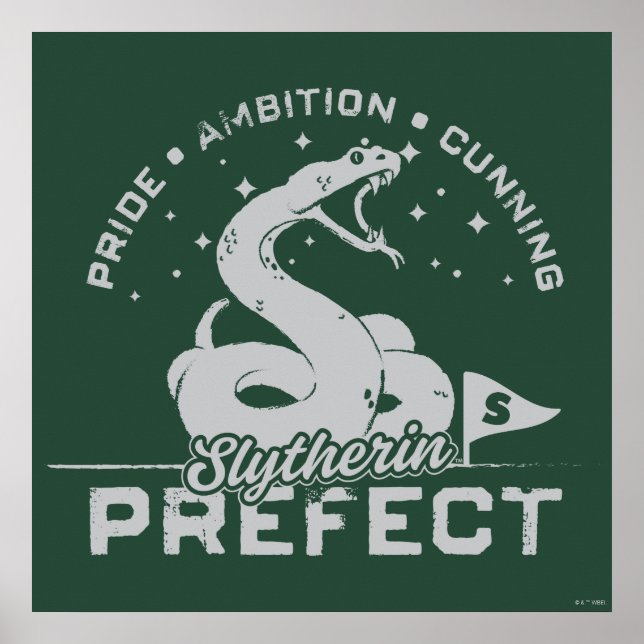 Poster CRACHÁ Prefeito SLYTHERIN™ (Frente)
