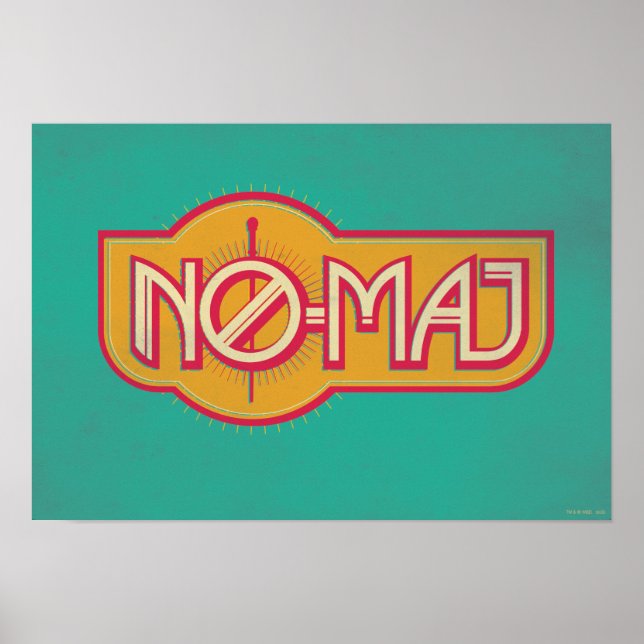 Pôster Crachá Red & Yellow NO-MAJ™ (Frente)