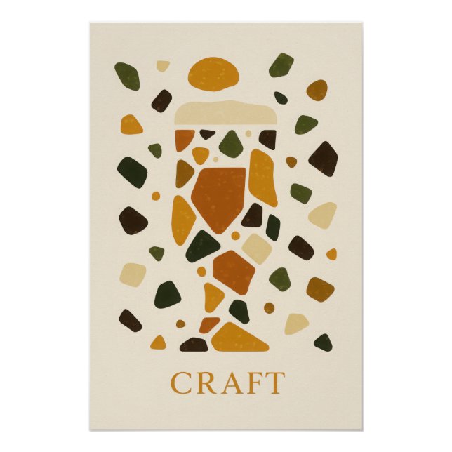 Pôster Craft Beer Poster (Frente)