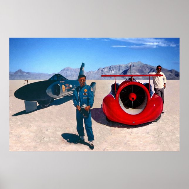 Pôster Craig Breedlove and Art Arfons (recortados) (Frente)