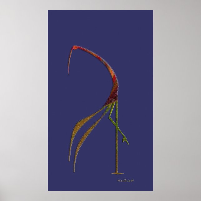 Pôster Crane Rythmic (Frente)