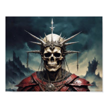 Cranio coroado fantasma dos Mortos
