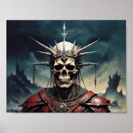 Poster Cranio coroado fantasma dos Mortos