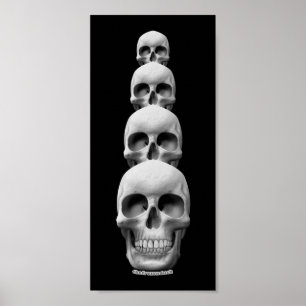 Poster Crânios - vertical