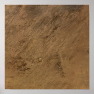 Pôster Cratera de Tenoumer em Mauritânia