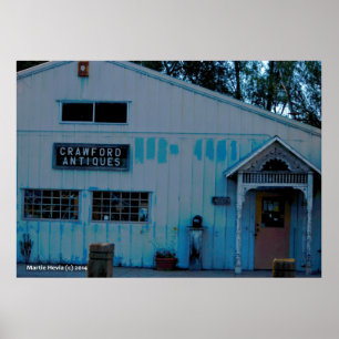 Poster Crawford Antiques