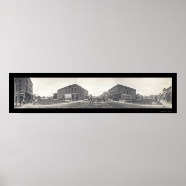 Pôster Crawford, Nebraska Foto 1909 (Frente)