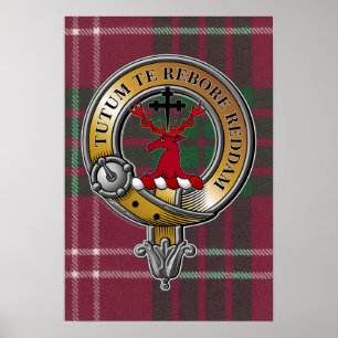 Poster Crawford Tartan e Crachá