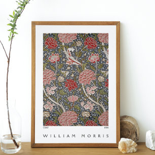 Poster Cray Textile Pattern Wiiliam Morris