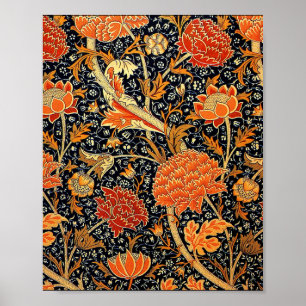 Poster Cray, um padrão William Morris.
