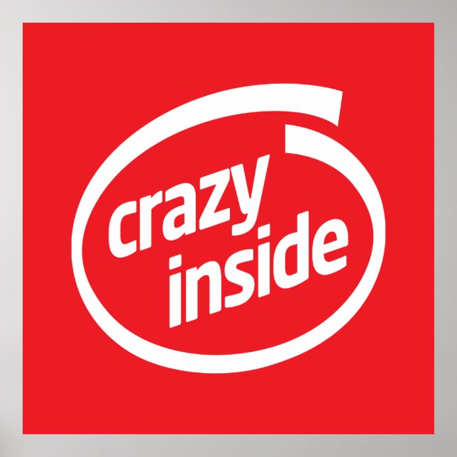 Poster Crazy inside (Frente)