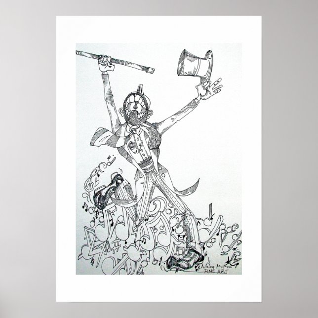 Poster crazy tapper (Frente)