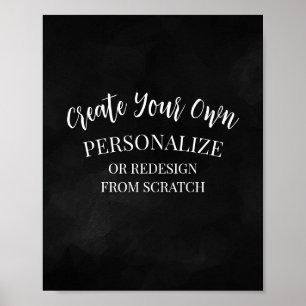 Poster Create a Custom