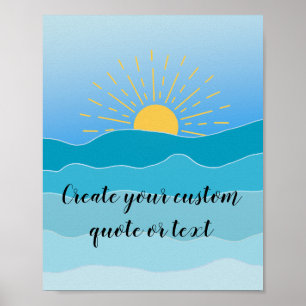 Poster create you own