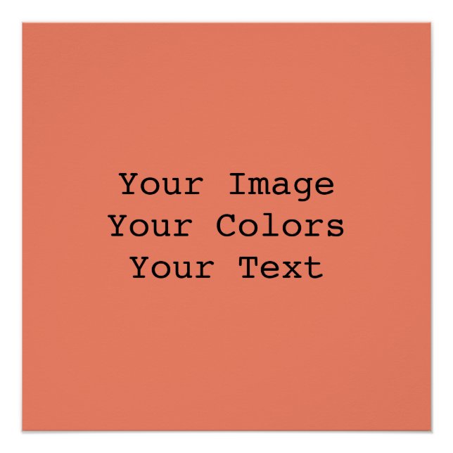 Pôster Create Your Own (Frente)