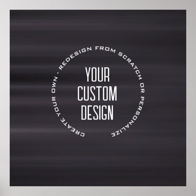 Poster Create Your Own Custom Image (Frente)