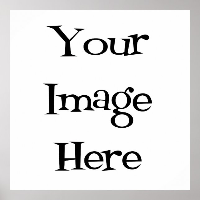 Pôster Create Your Own : Design Your Own Custom (Frente)