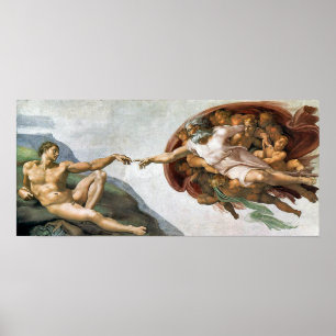 Pôster Creation of Adam