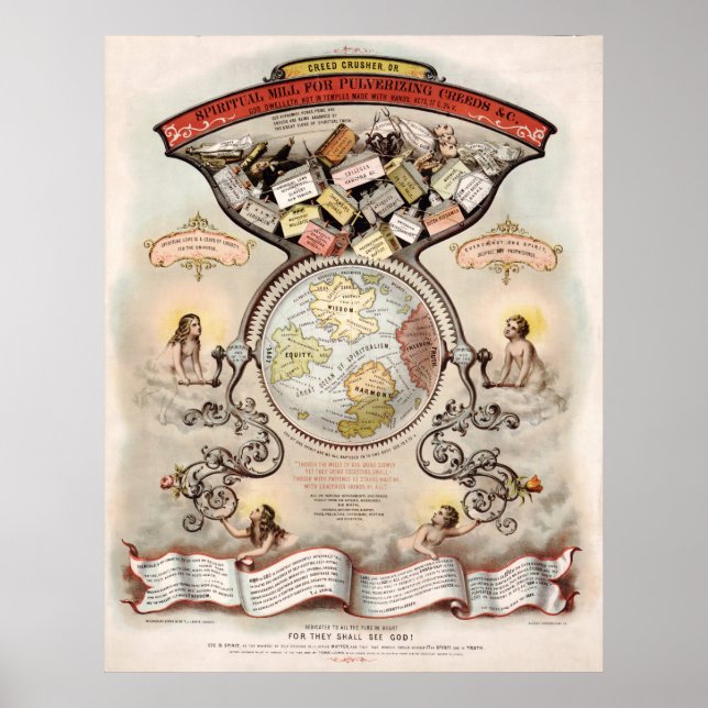 Poster Creed Crusher; uma Usina para Pulverização de Cred (Frente)