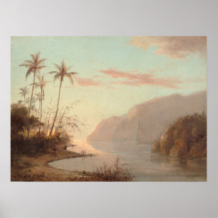 Poster Creek na Rua Thomas - Camille Pissarro Belas Artes