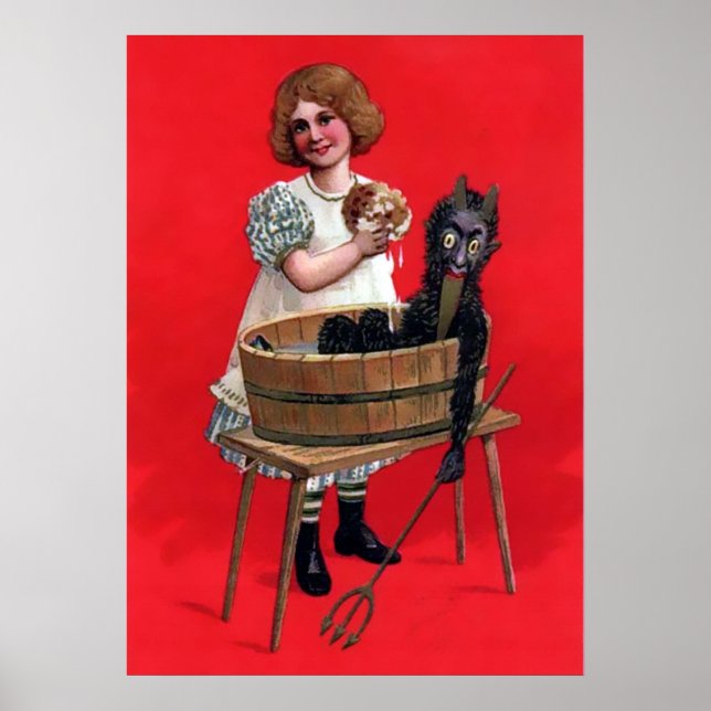 Poster Creepy Krampus (Frente)