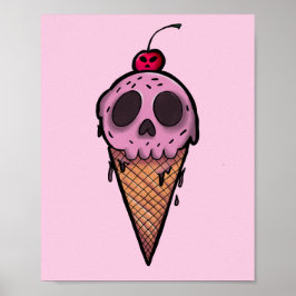 Poster Creme Assustador