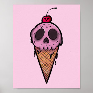 Poster Creme Assustador
