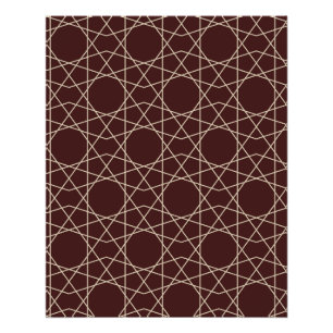 Pôster Creme de Sangue de Boi Geometria