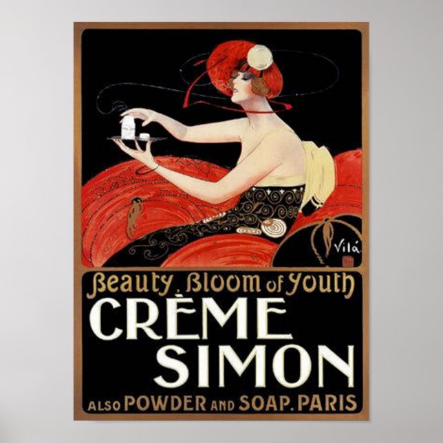 Poster Creme Simon Soaps (Frente)