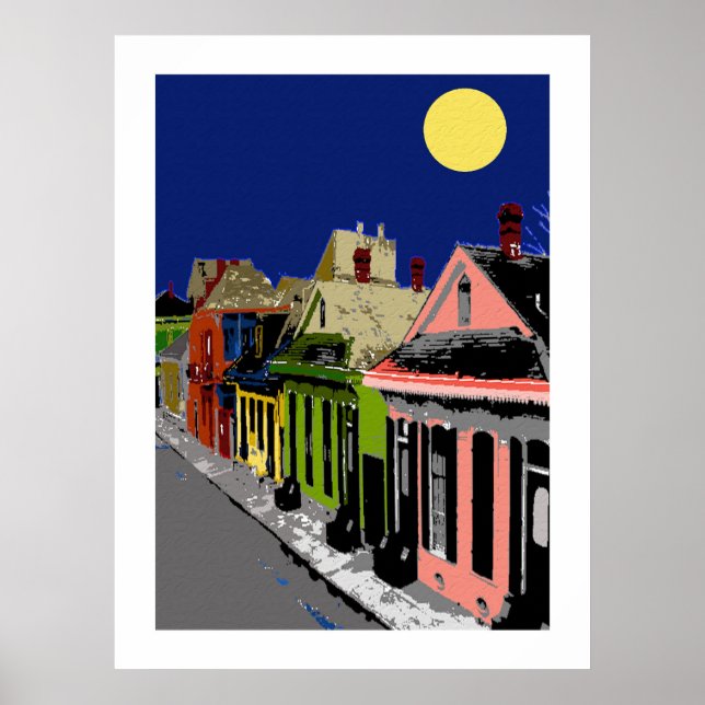Poster Creole Cottage New Orleans (Frente)