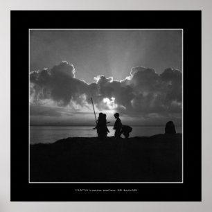 Poster CREPUSCULAR do DIVERTIMENTO (fundo preto)