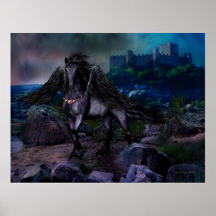 Poster crepuscular do esplendor