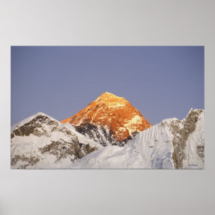 Pôster Crepúsculo em Monte Everest, Nepal