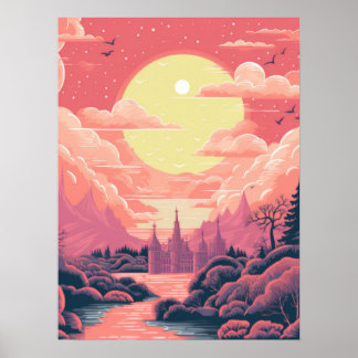 Poster Crepúsculo encantado