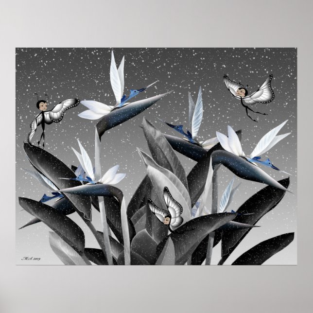 Poster "Crepúsculo Místico" (Frente)