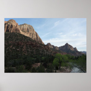 Poster Crepúsculo na Canyon Junction no Parque Nacional d