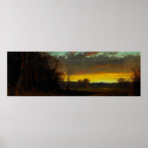 Poster Crepúsculo na Natureza
