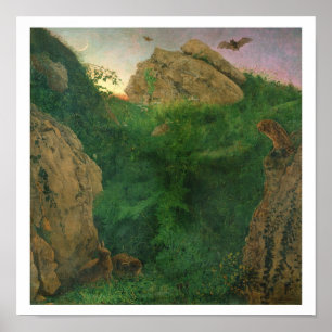 Poster Crepúsculo (óleo)